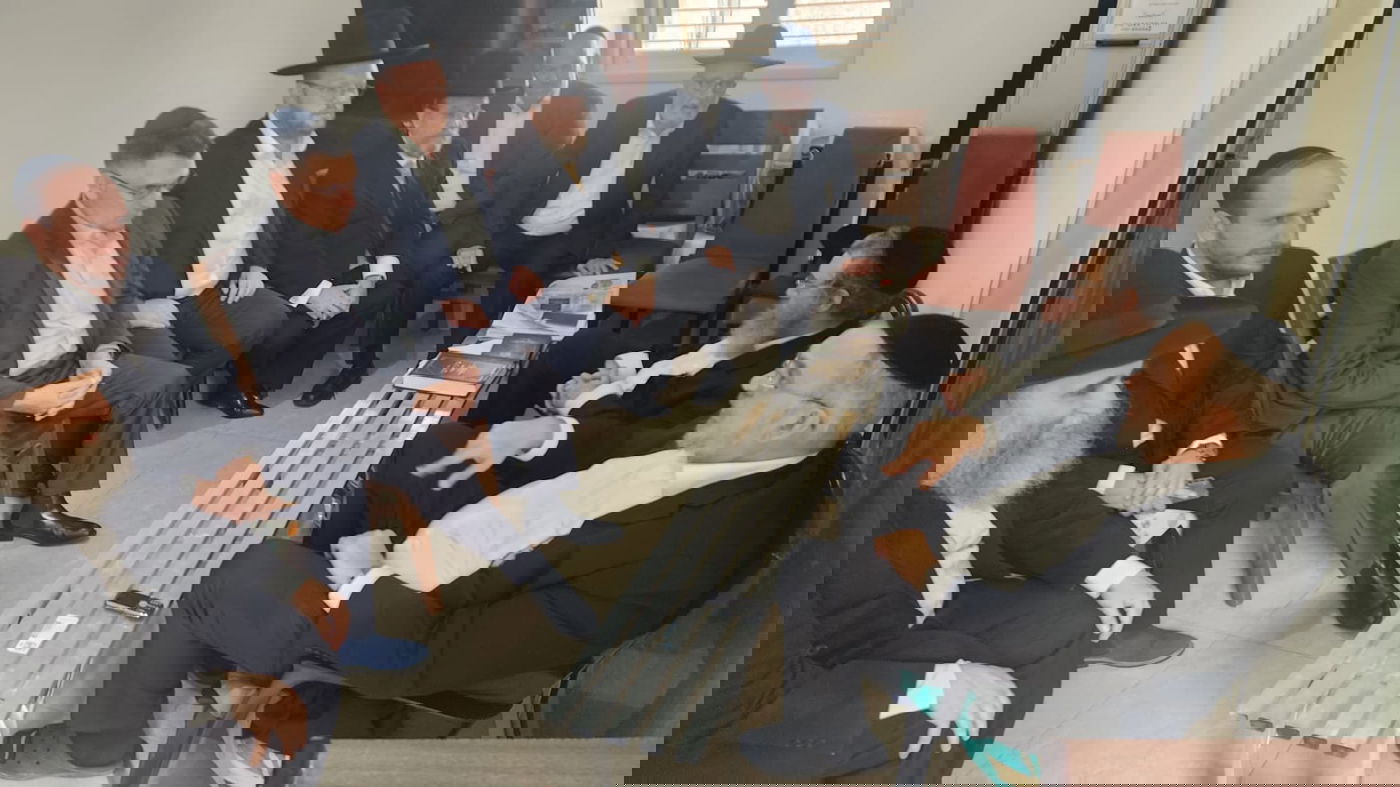 תיעוד מסכם: כולם הגיעו לנחם את חה"כ יעקב אשר