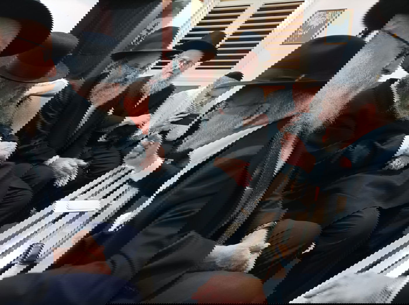 תיעוד מסכם: כולם הגיעו לנחם את חה"כ יעקב אשר