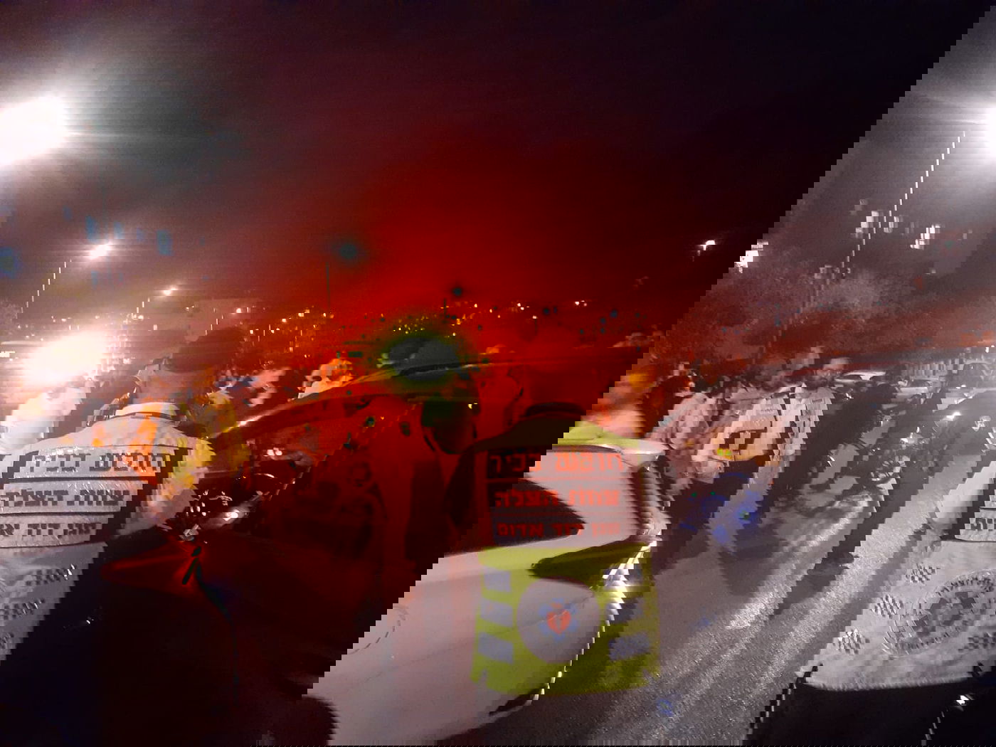 זירת התאונה