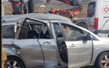 זירת התאונה