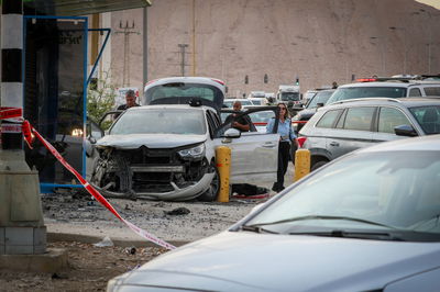 זירת הפיגוע, אתמול