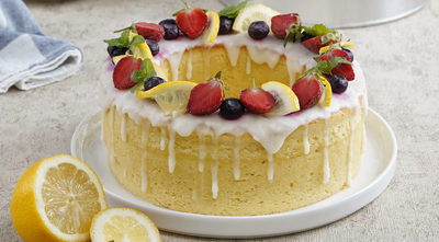 עוגת חמאה מסורתית בציפוי קרם וניל משגע