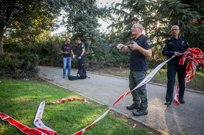 זירת הפיגוע