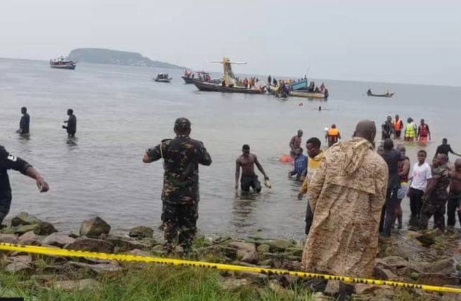 בתמונה: זנב המטוס מבצבץ