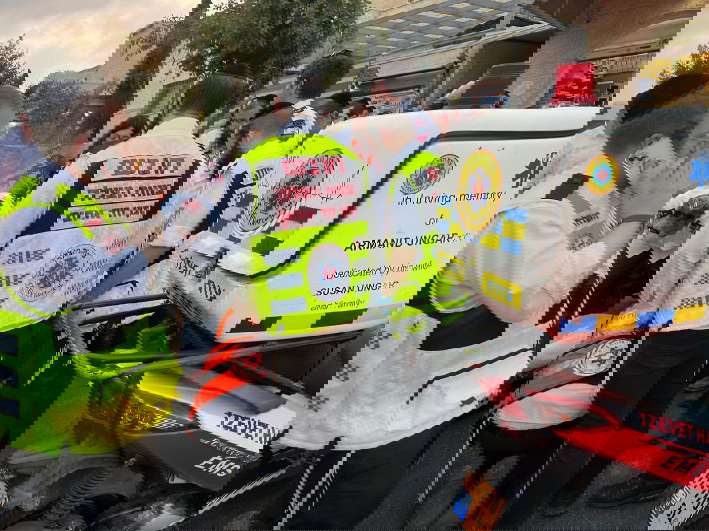 זירת התאונה