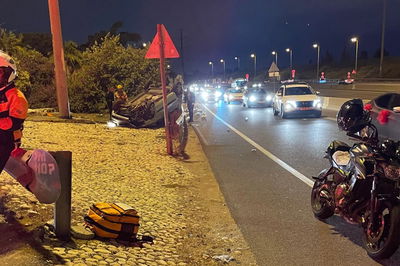 זירת התאונה