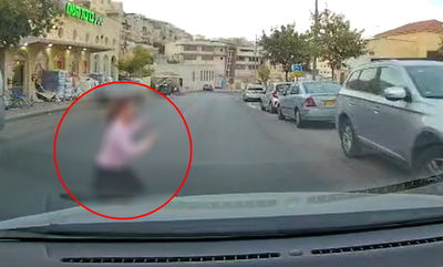 רגע הפגיעה בילדה