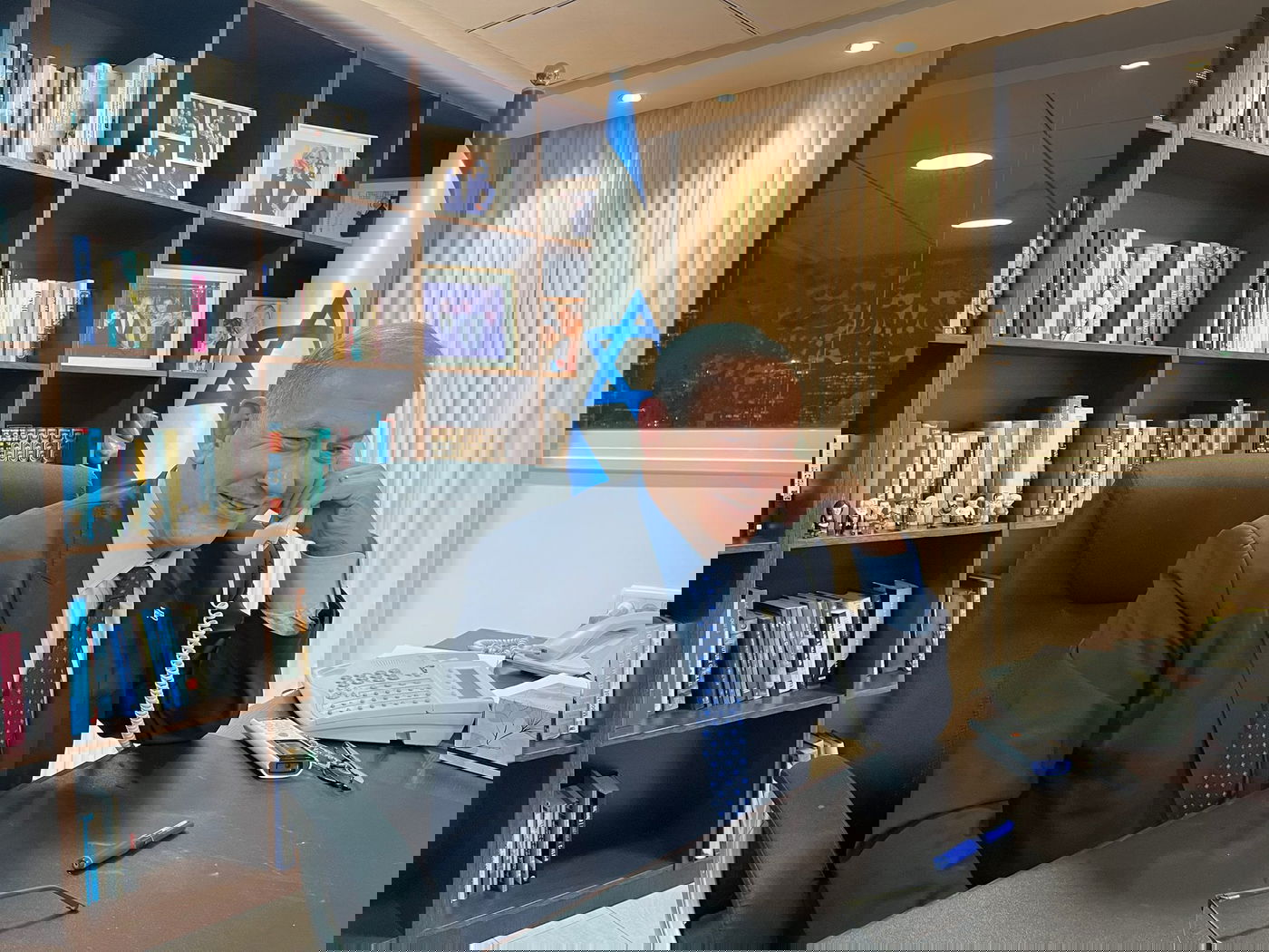 נתניהו בשיחה עם ביידן, הערב