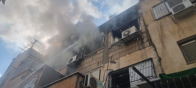 שריפה בדירה