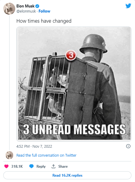 הציוץ המסעיר של מאסק