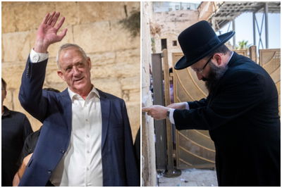רב הכותל הגיב לנאום גנץ: "מבקש להביע צער על חילול ה'"