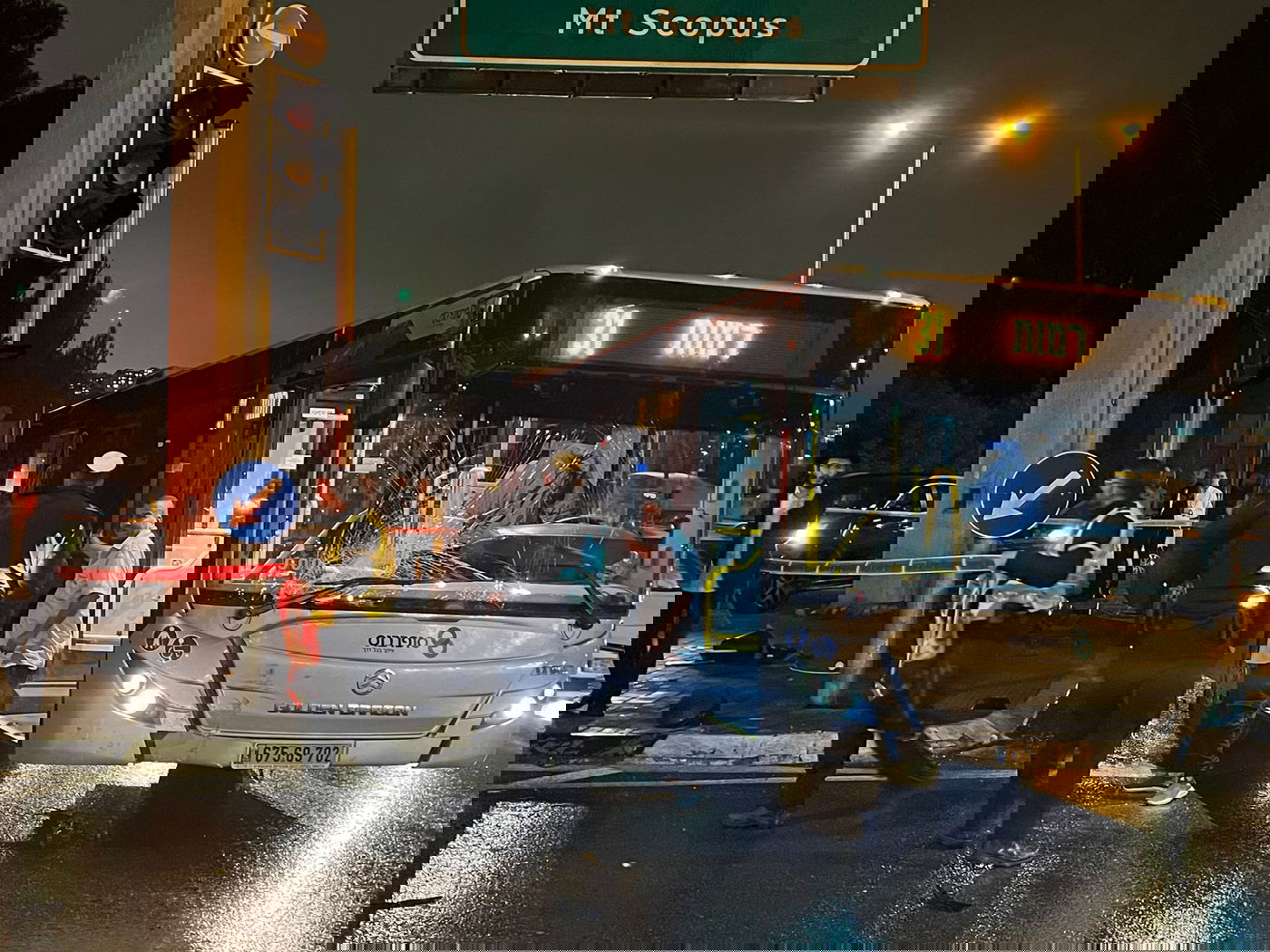 הולך רגל בן 50 נפצע קשה מאוטובוס; עד ראיה: "הנהג היה עצבני"