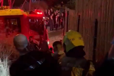 לוחמי האש בפעולה