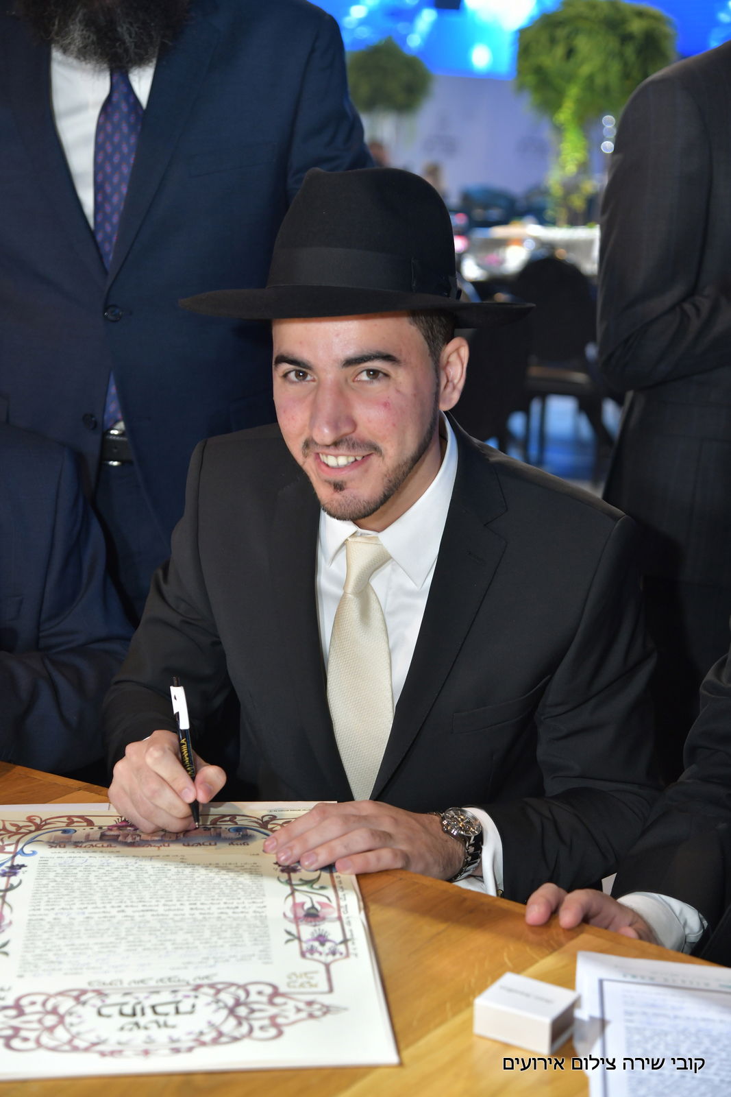 המשב"ק של הבבא ברוך חיתן את בתו, משפחת אבוחצירא חגגה