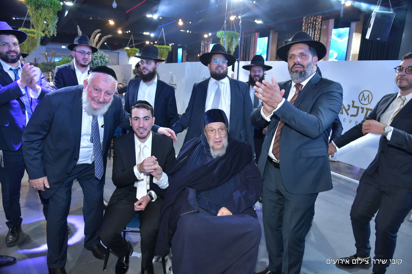 המשב"ק של הבבא ברוך חיתן את בתו, משפחת אבוחצירא חגגה