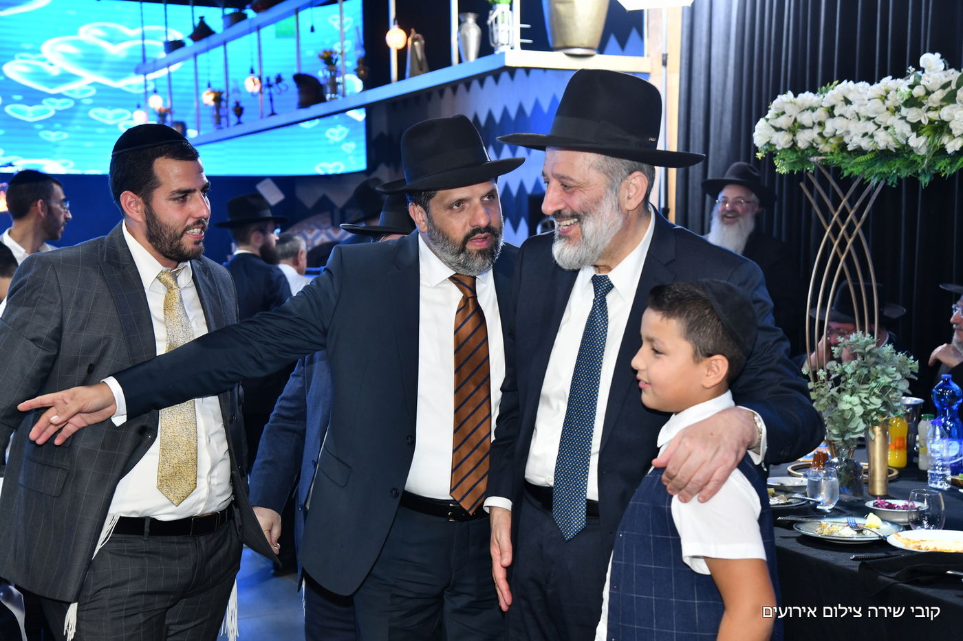 המשב"ק של הבבא ברוך חיתן את בתו, משפחת אבוחצירא חגגה