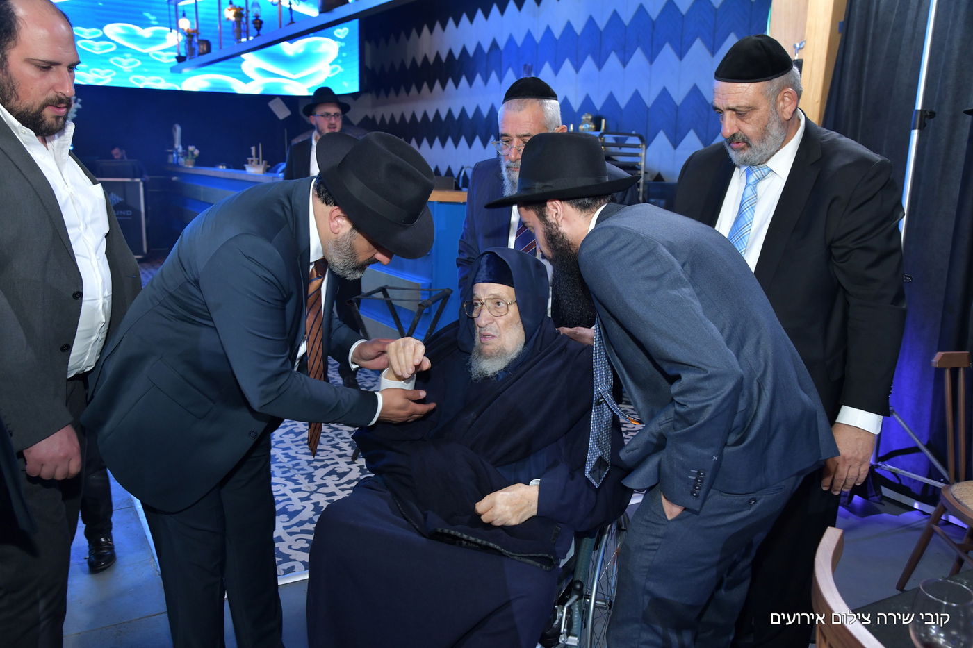 המשב"ק של הבבא ברוך חיתן את בתו, משפחת אבוחצירא חגגה