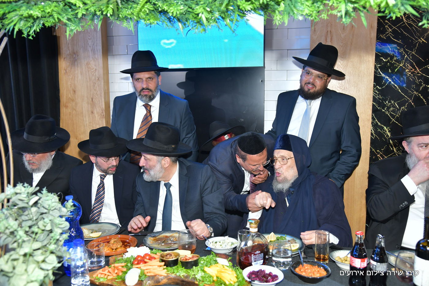 המשב"ק של הבבא ברוך חיתן את בתו, משפחת אבוחצירא חגגה