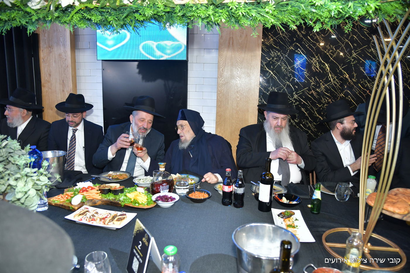 המשב"ק של הבבא ברוך חיתן את בתו, משפחת אבוחצירא חגגה