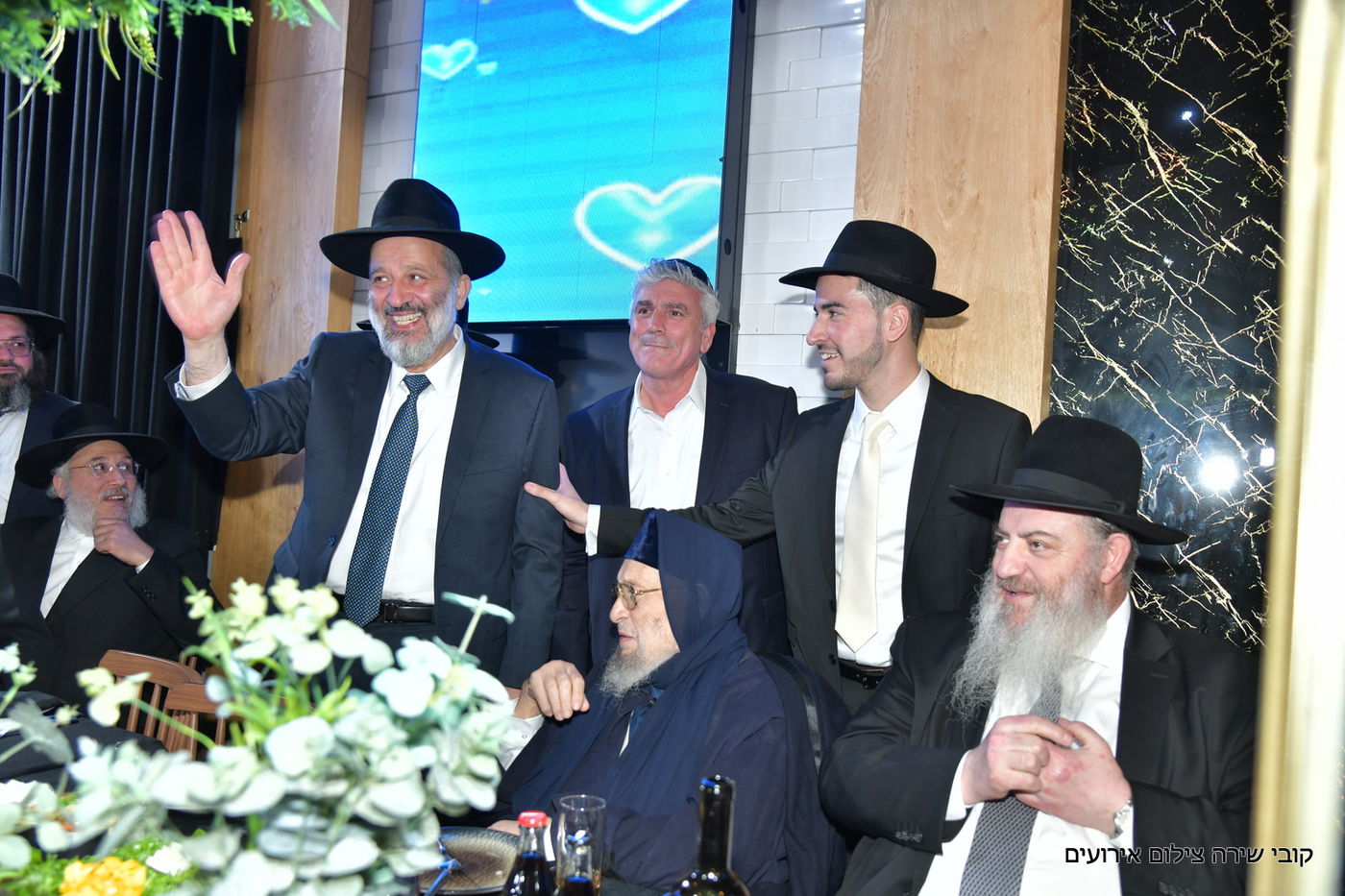 המשב"ק של הבבא ברוך חיתן את בתו, משפחת אבוחצירא חגגה