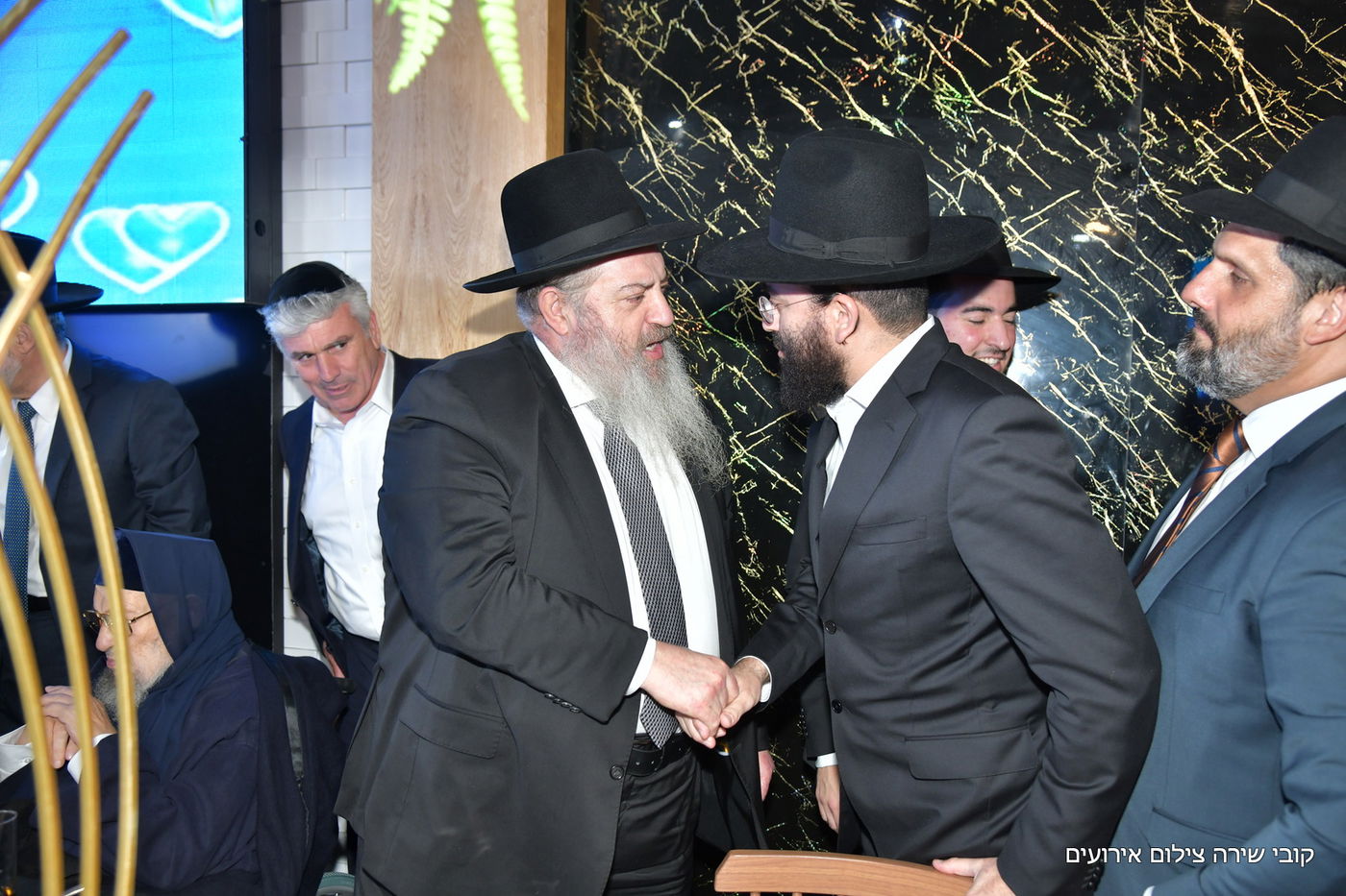 המשב"ק של הבבא ברוך חיתן את בתו, משפחת אבוחצירא חגגה