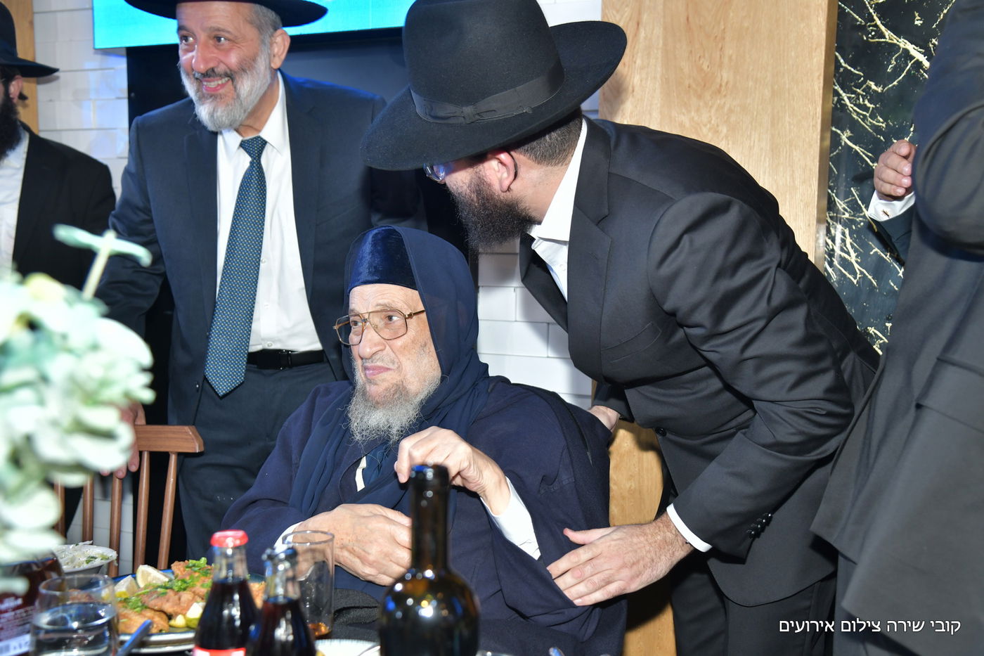 המשב"ק של הבבא ברוך חיתן את בתו, משפחת אבוחצירא חגגה