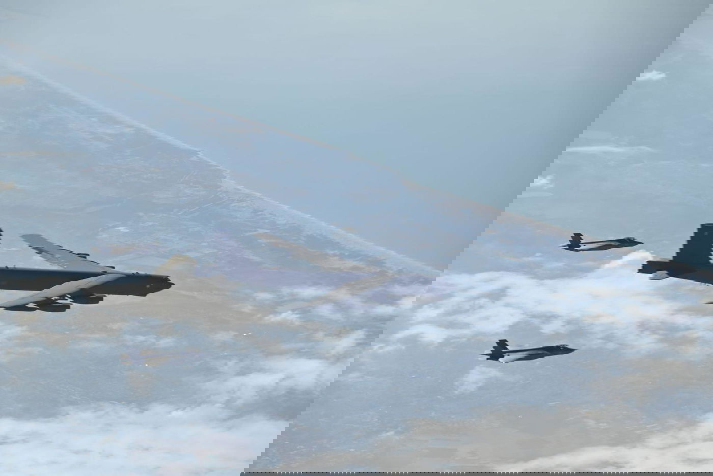 מטוסי הקרב הישראליים ליוו את המפציץ האמריקאי