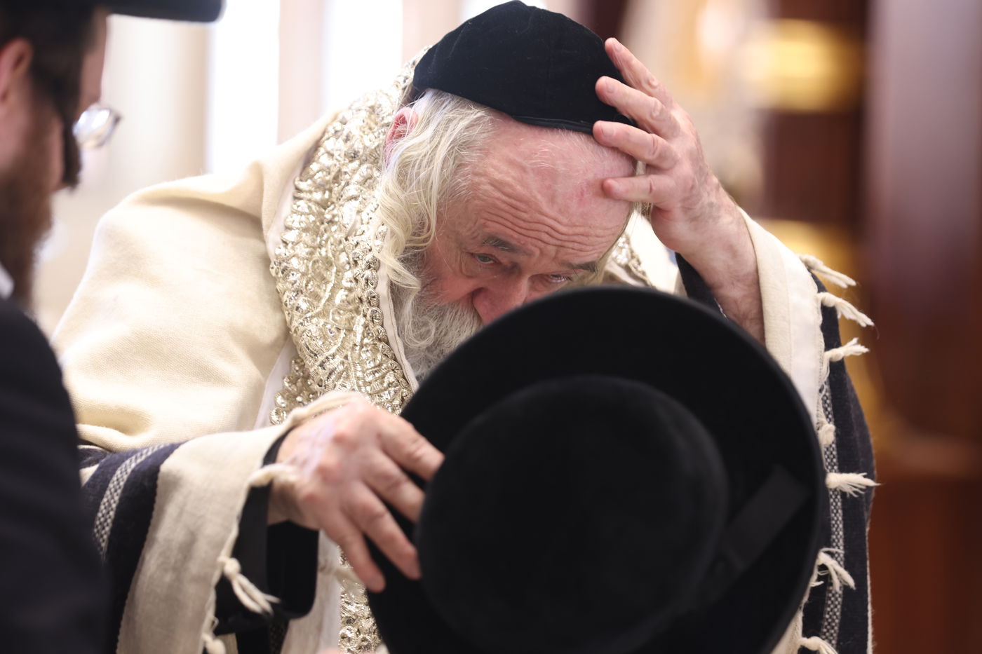 הרבי מטשרנוביל ארה"ב בביקור בצפת ובמירון