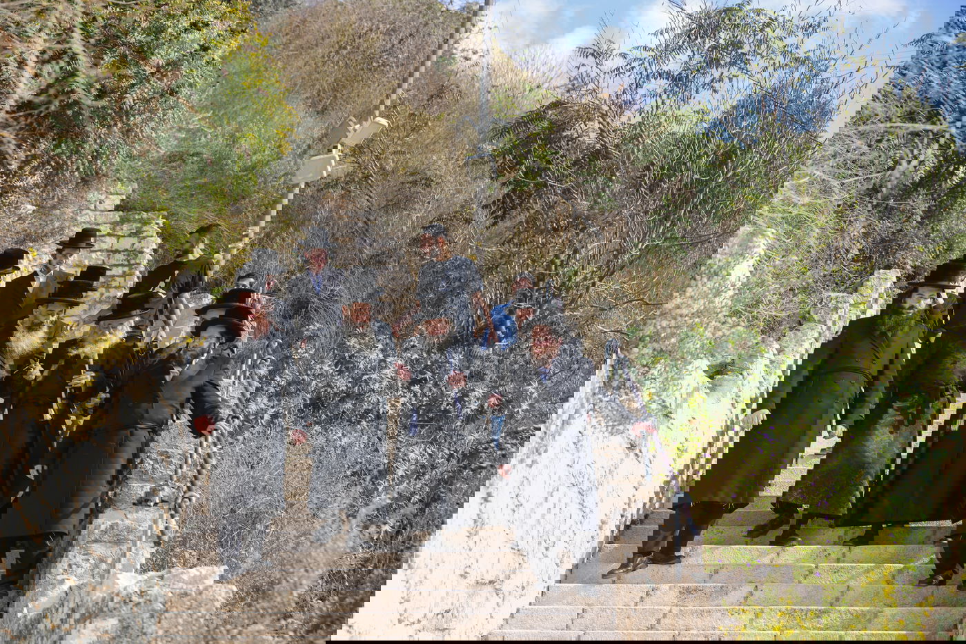 הרבי מטשרנוביל ארה"ב בביקור בצפת ובמירון