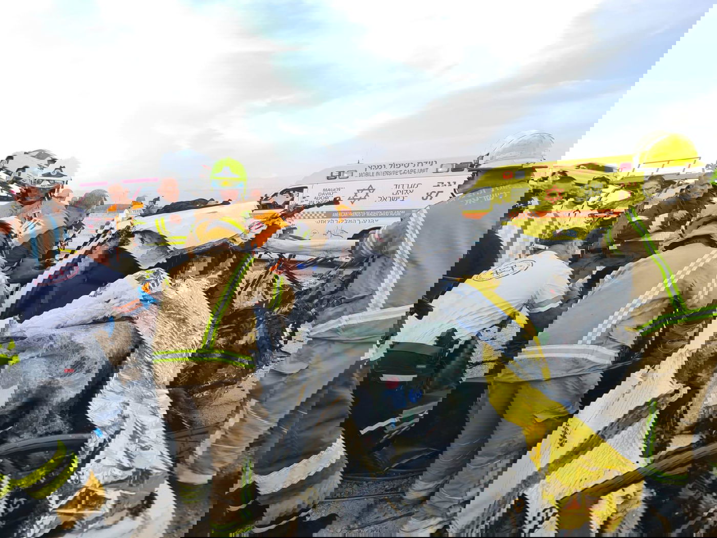 גבר ואשה נהרגו בתאונה קשה בכביש הערבה