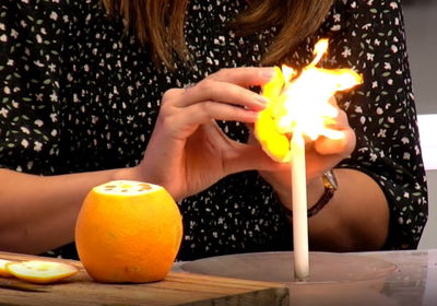 קליפה של תפוז?  לא מה שחשבתם • צפו בניסוי המרתק