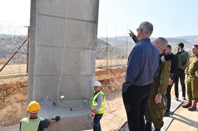 גנץ אישר: מכשול קו התפר בצפון השומרון יוארך ב-50 ק"מ נוספים