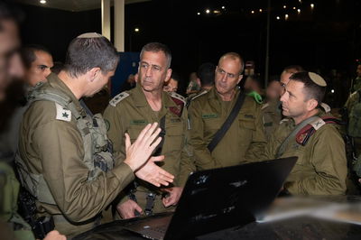 הרמטכ"ל בזירת הפיגוע