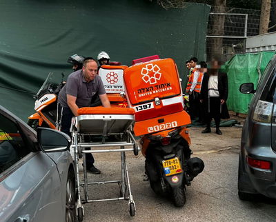 ילד חרדי נפל מסככת בית כנסת ונפצע באורח בינוני