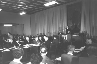 מושב הפתיחה של כנסת ישראל בירושלים