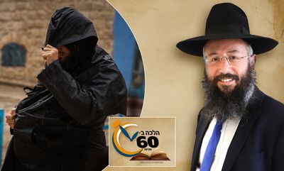 בגד שנרטב מהגשם בשבת - האם מותר ללובשו? • צפו