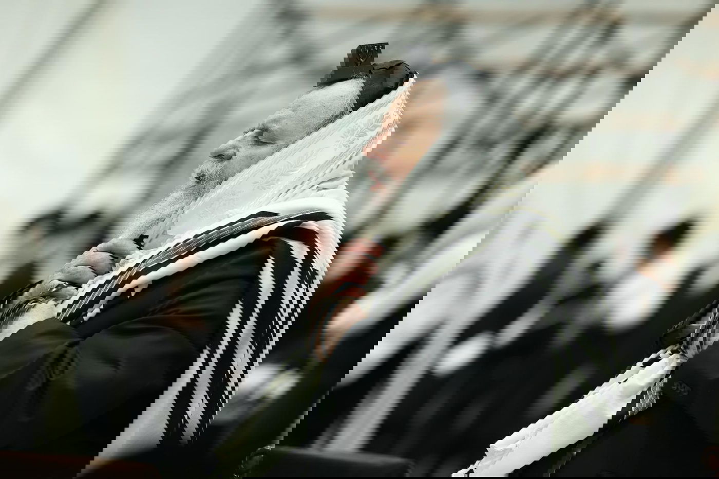 אלפים השתתפו במעמד הכנסת ספר תורה לאוהל הגר"ש אלתר