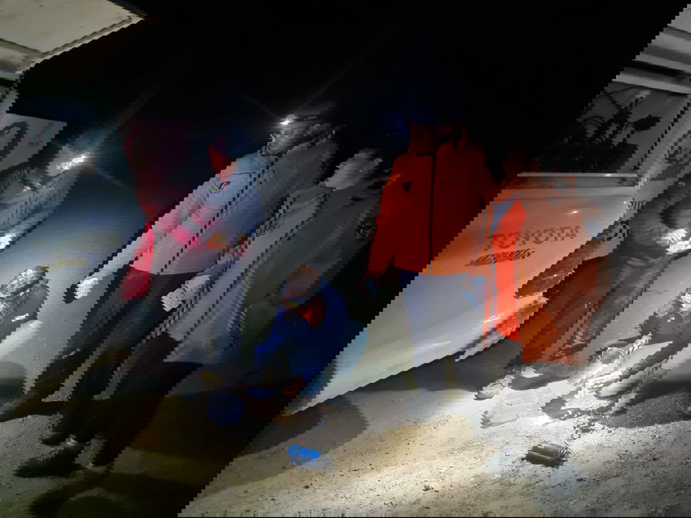 הנעדר חולץ עם מסוק מנחל משמר ברמת המדבר | תיעוד