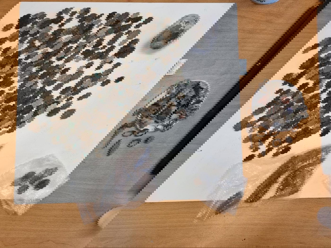 נתפס כשהוא מחפש עתיקות וברשותו מטבעות עתיקים