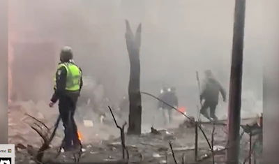 ראש עיריית קייב: "ייתכן ונצטרך לפנות חלקים מהעיר" • צפו