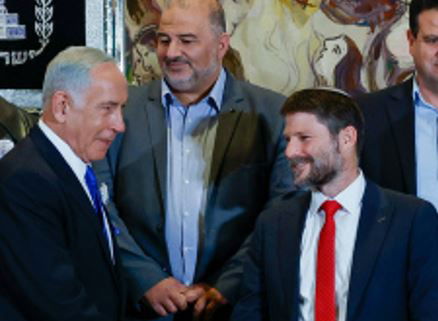 נתניהו וסמוטריץ', לפני יותר משבוע בכנסת