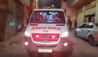 האמבולנס בג'נין