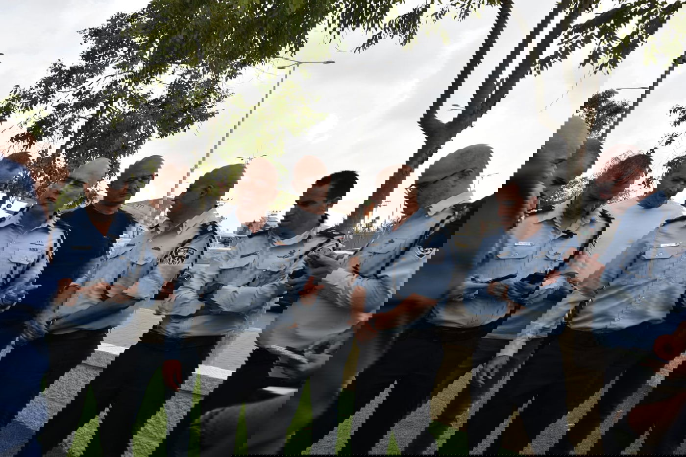 מפקד מרחב נגב תת ניצב נחשון נגלר בזירה