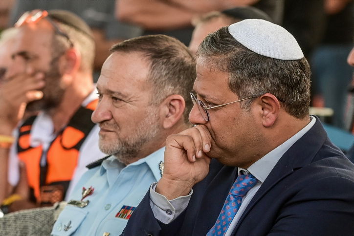 בן גביר עם המפכ"ל, בחודש האחרון