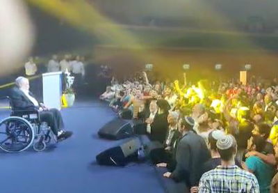 הרב דרוקמן על הבמה