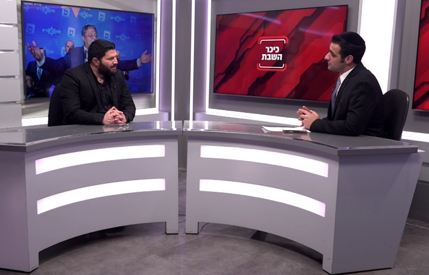 ח"כ אלמוג כהן בריאיון לישי כהן באולפן 'כיכר'