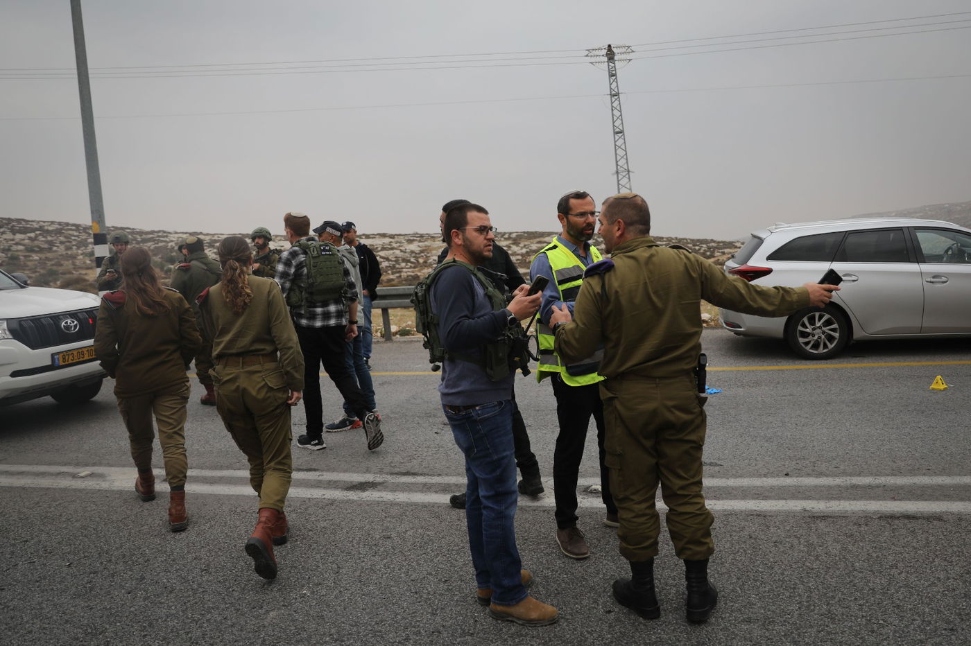 צפו בזירת חיסול המחבל מפיגוע הדריסה  סמוך לכוכב יעקב