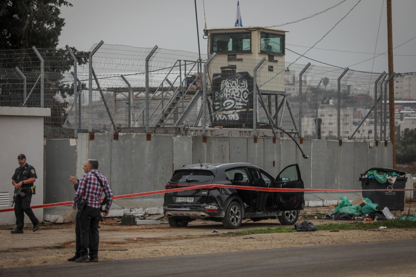 צפו בזירת חיסול המחבל מפיגוע הדריסה  סמוך לכוכב יעקב