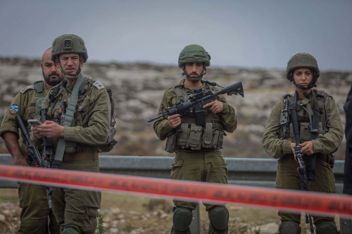 צפו בזירת חיסול המחבל מפיגוע הדריסה  סמוך לכוכב יעקב