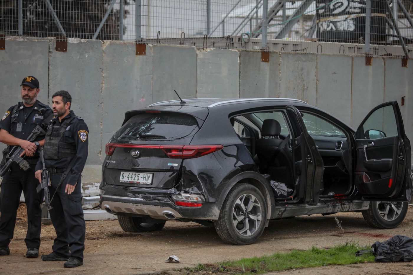 צפו בזירת חיסול המחבל מפיגוע הדריסה  סמוך לכוכב יעקב